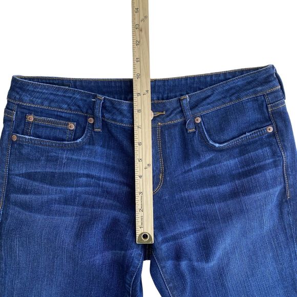 Buffalo David Bitton Fellow Mid rise Women's 31 Flared Leg Stretch Blue Boho - Picture 4 of 12